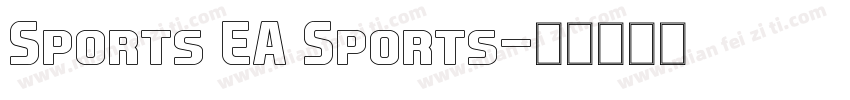 Sports EA Sports字体转换